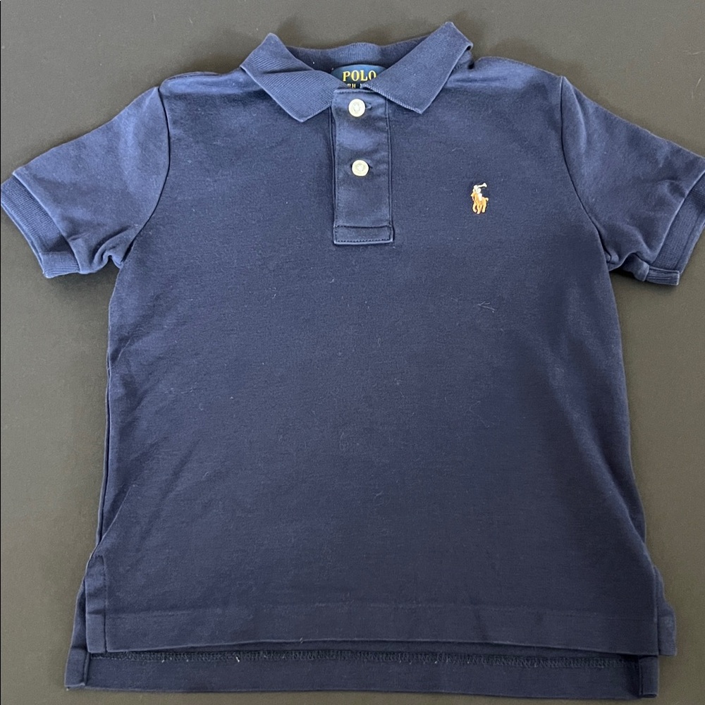 Polo by Ralph Lauren Boys Dark Blue Polo Shirt